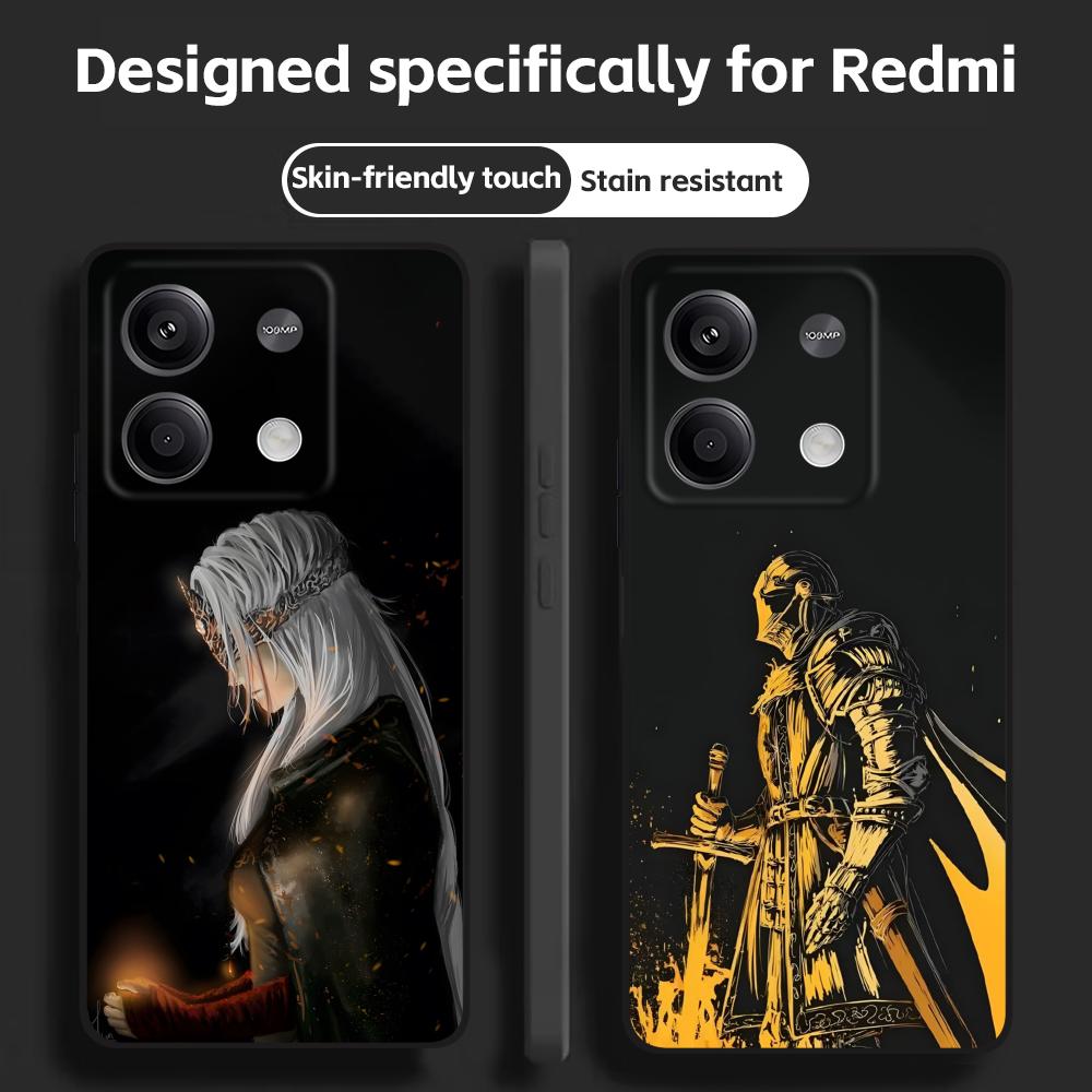 Computer Case - クラシックゲームDARK SOULSスマホケース Redmi Note 14 13