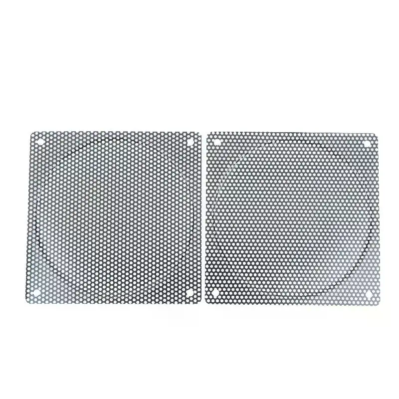 Dust Filter Pc - 2 個 120 ミリメートル超薄型金属ファンダストフィルターメッシュカバー PC ケースシャーシコンピュータクーラーファン防塵保護グリルガード
