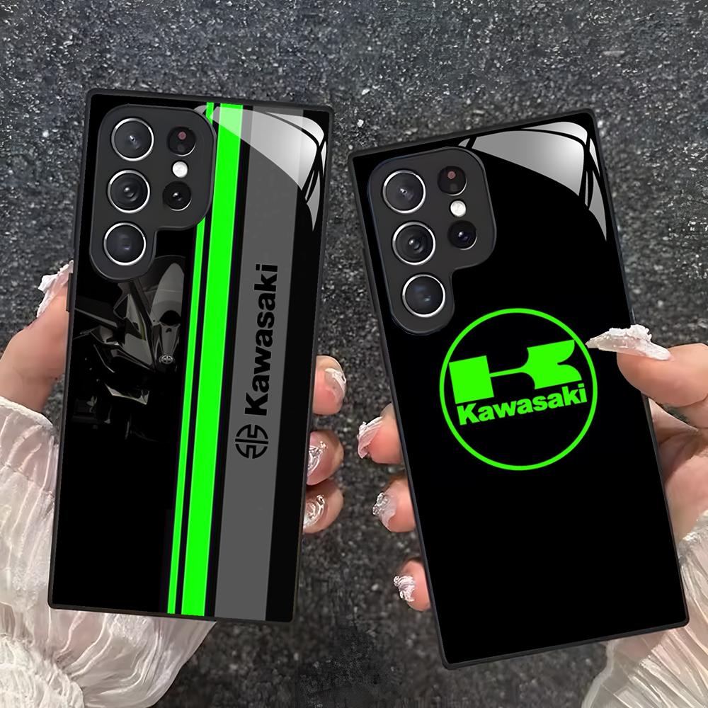 Computer Case - ホットなバイクK-kawasakisESスマホケース サムスンS26 S25 S24 S23 S22