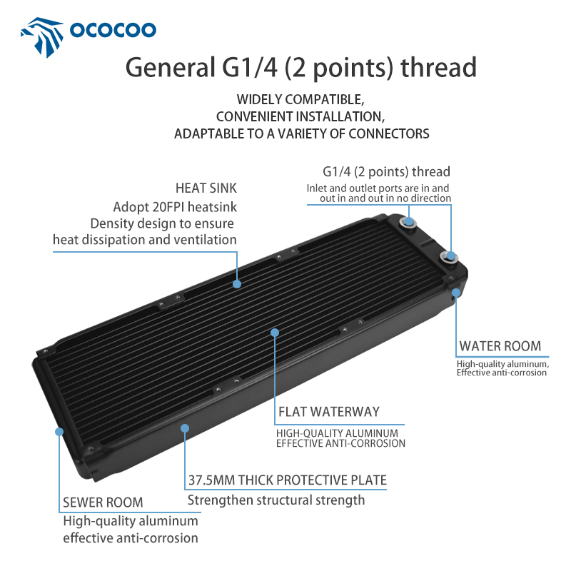 OCOCOO コンピュータアルミ OC-AS-360 ケース - Case Fans のレビューと価格