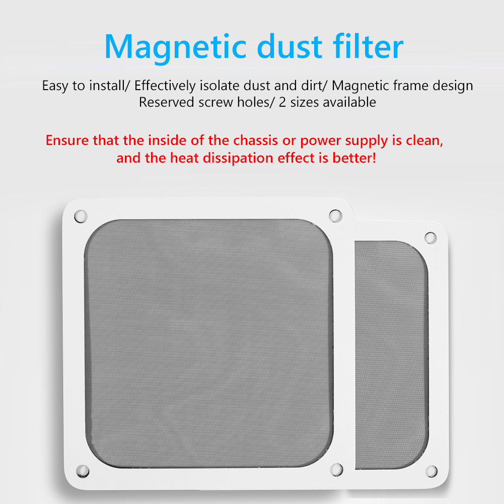 8cm/12cm ダストフィルターメッシュ ソフトマグネティ - Dust Filter Pc のレビューと価格