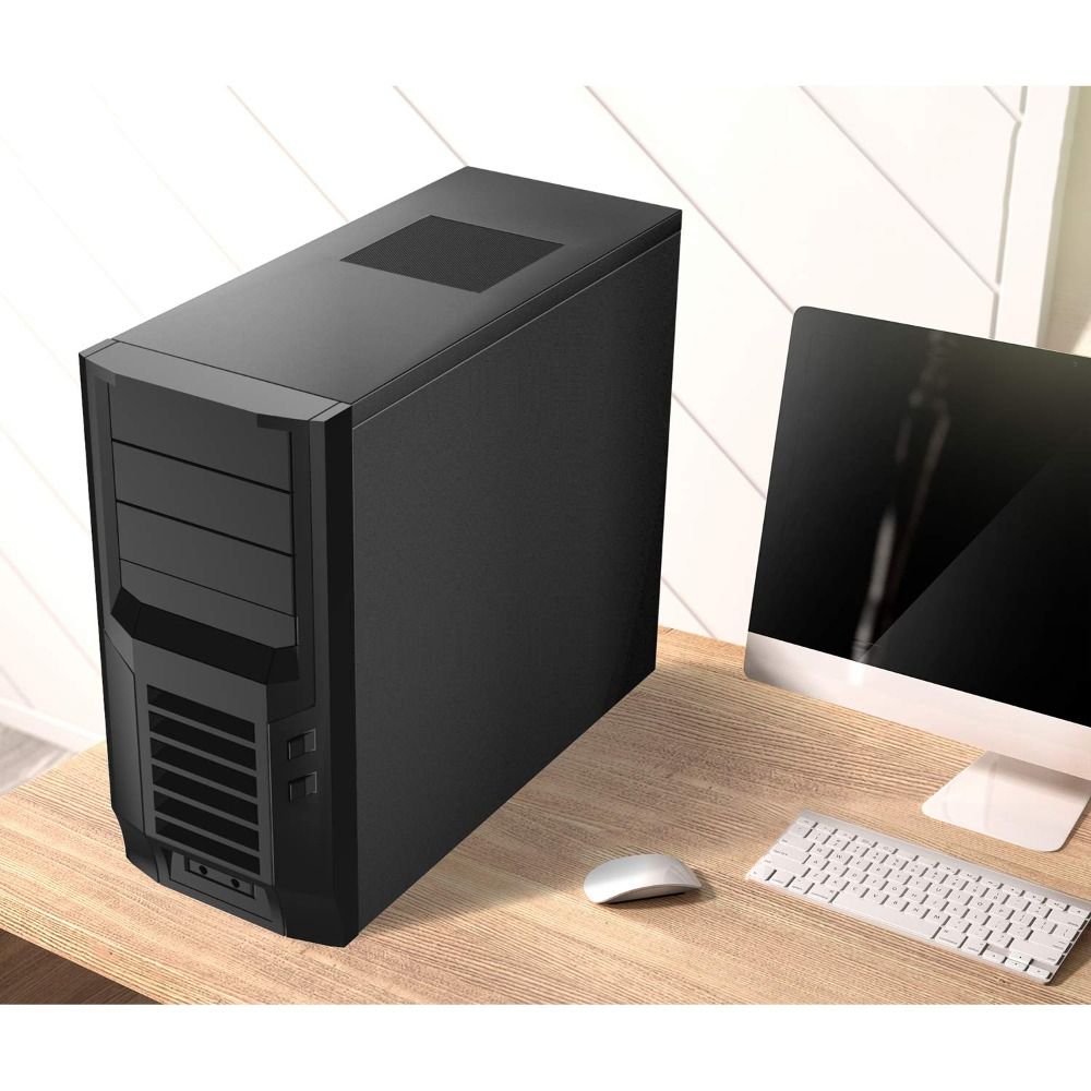 新しい PVC ダストフィルターカバー黒磁気フレーム PC  - Dust Filter Pc のレビューと価格